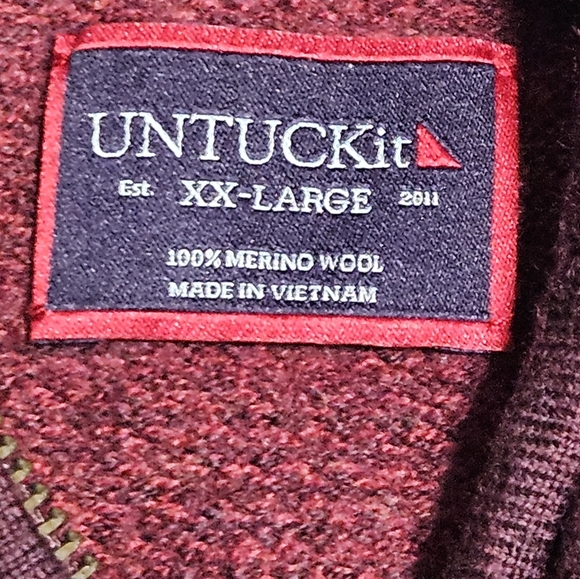 Untuckit wool pullover - Picture 3 of 4